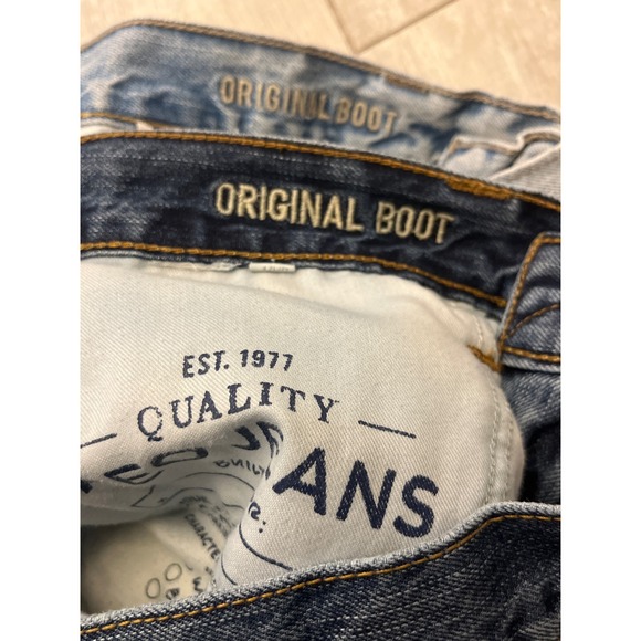 American Eagle Outfitters Mens Original Boot Jeans‎ Medium Wash Light Wash - Picture 2 of 6